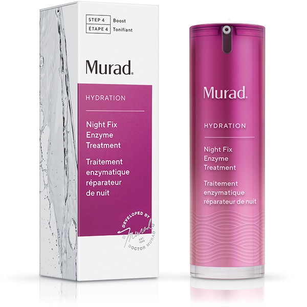 Enzyme chỉnh sửa da ban đêm Murad Night Fix Enzyme Treatment 30ml TẶNG 2 Prebiotic 4-In-1 5ml + AHA/BHA Cleanser 15ml