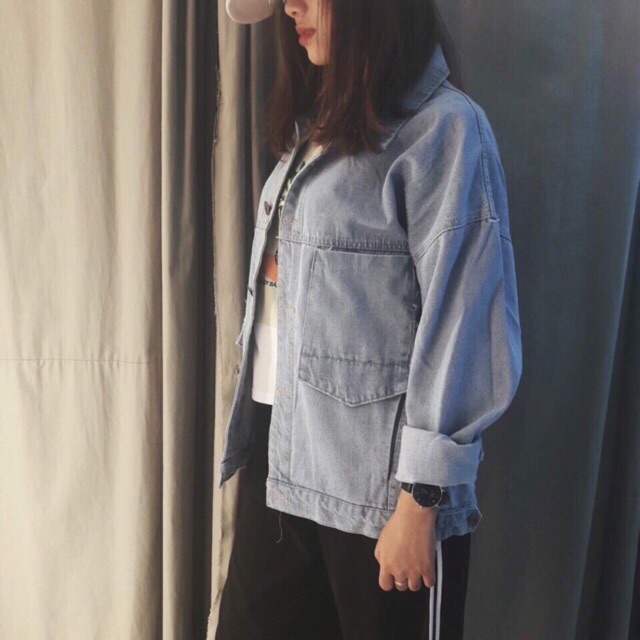 Áo khoác bò denim jacket