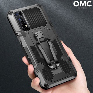 Ốp điện thoại chống sốc có giá đỡ cho điện thoại realme 7