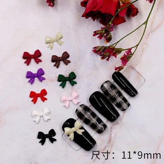 Set nơ lỗ trang trí móng mix nhiều màu