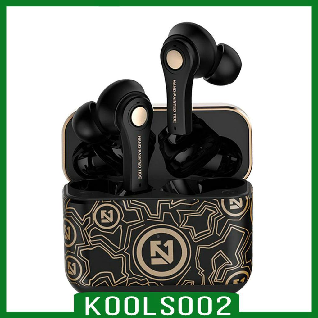 Hifi TS-100 True Wireless Earbuds Bluetooth Waterproof TWS Stereo  black