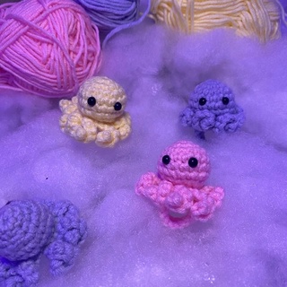 baby octopus ( Nhẫn len dành cho mọi lứa tuổi )