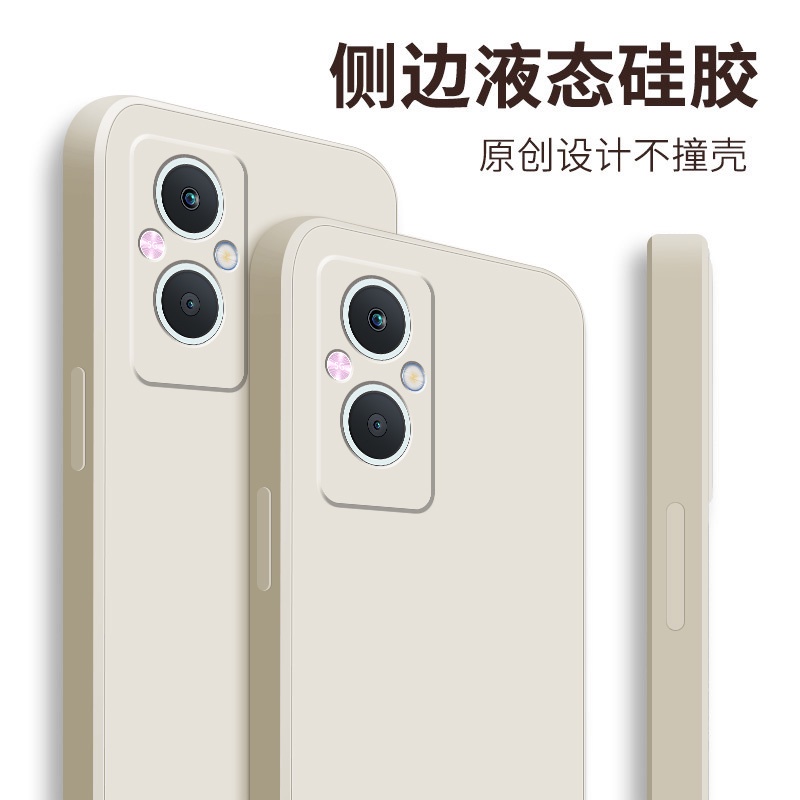 Ốp Điện Thoại Silicon Chống Sốc Chống Trượt Kèm Dây Đeo Dành Cho OPPO Reno 8Z 5G 8 Pro 7Z Reno7Z 7 Pro 5G A57