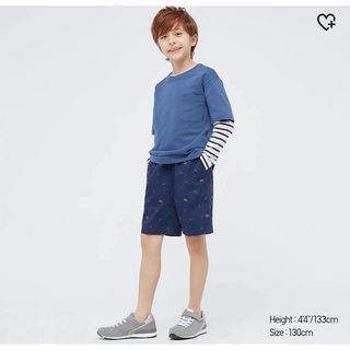 Quần kaki hoạ tiết Uni