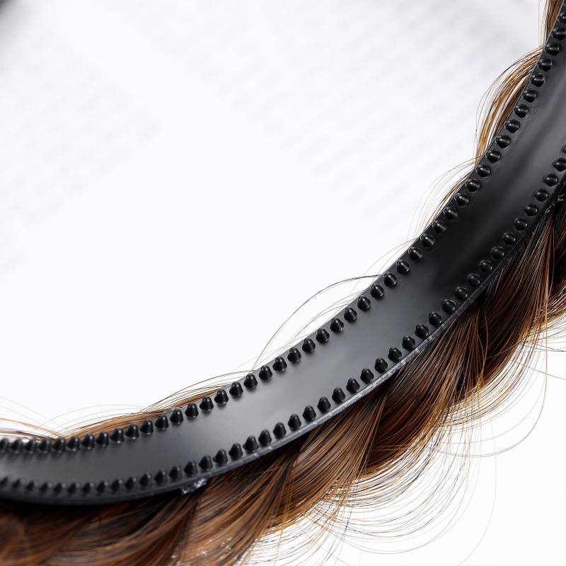 Băng Đô Bện Tóc Chống Trượt Kiểu Xương Cá