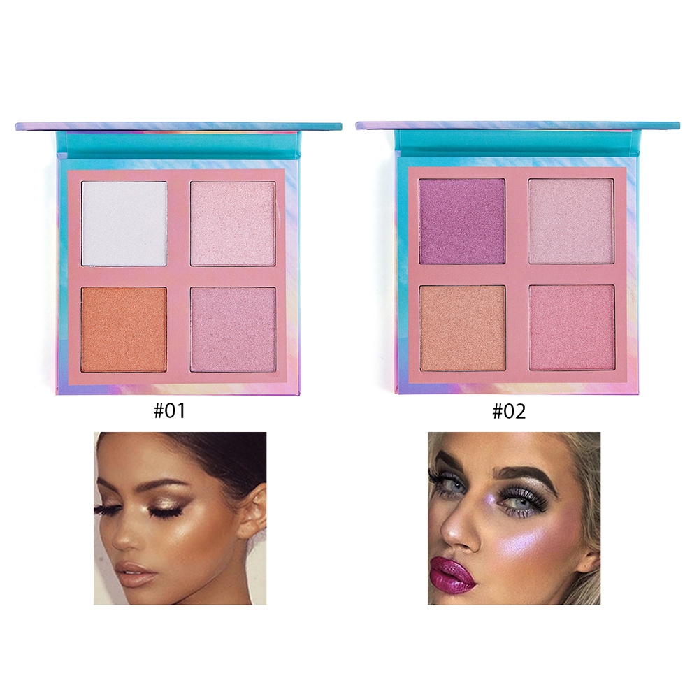 [Hàng mới về] Bảng phấn bắt sáng chuyên nghiệp gồm 4 màu tiện dụng thương hiệu SHOPANTS | BigBuy360 - bigbuy360.vn