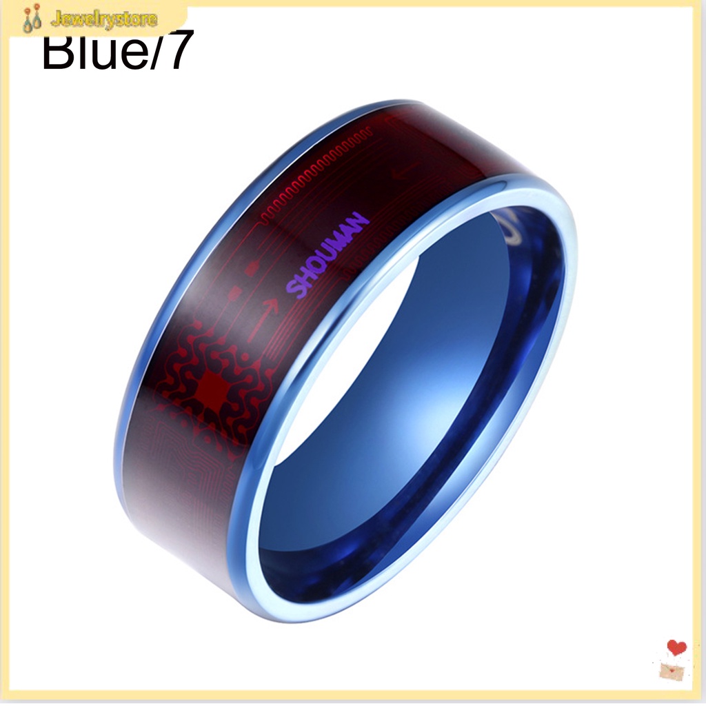 Nhẫn kim loại NFC kết nối bluetooth sử dụng hàng ngày cho nam nữ