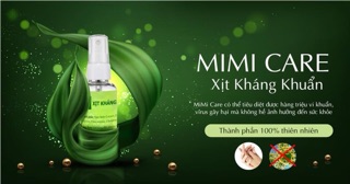 Xịt kháng khuẩn Mini Care