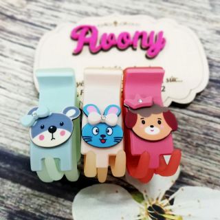 Kẹp tóc càng cua 3 răng hoạt hình - 18