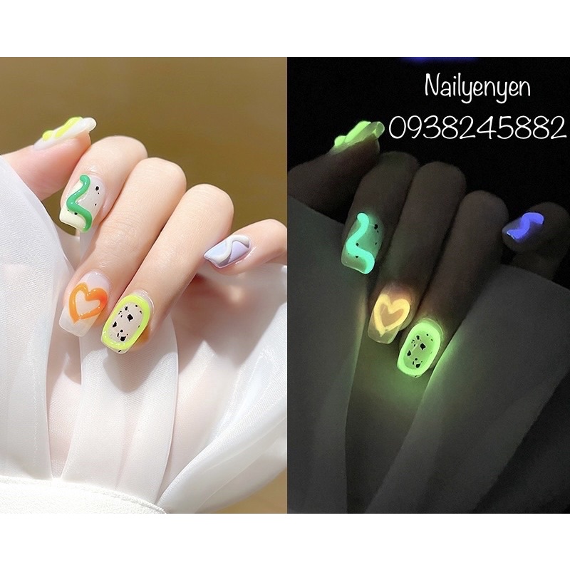 Gel vẽ nổi 5D phát sáng