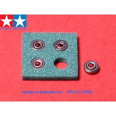 15111 Phụ kiện mô hình xe đua lắp ráp Mini 4WD MINI ROUND HOLE BALL BEARING SET (4 Pcs.