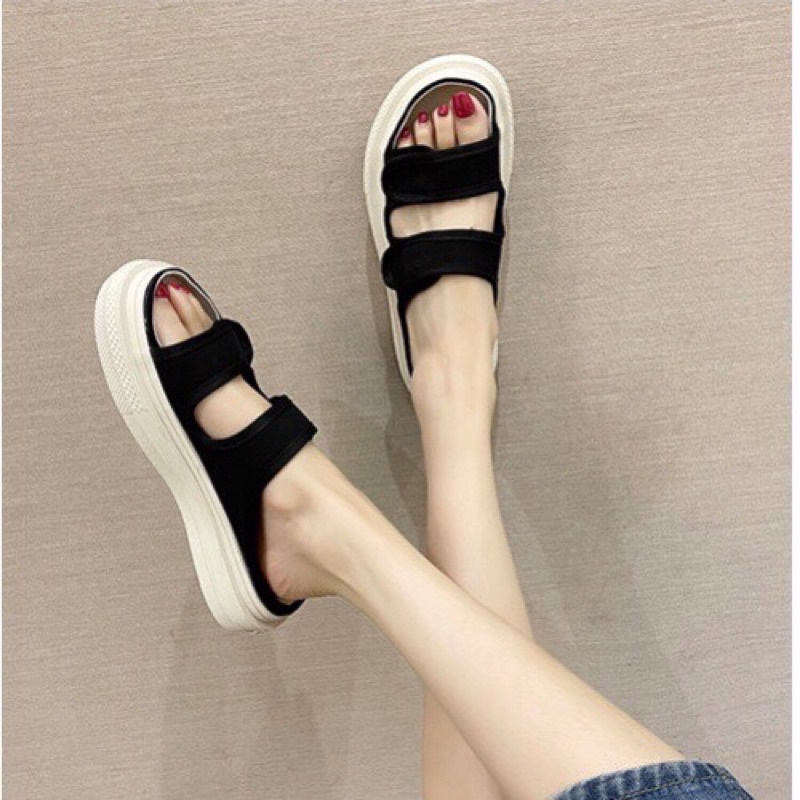 Giày sục thể thao 2 quai cá tính sale 50k 35,36