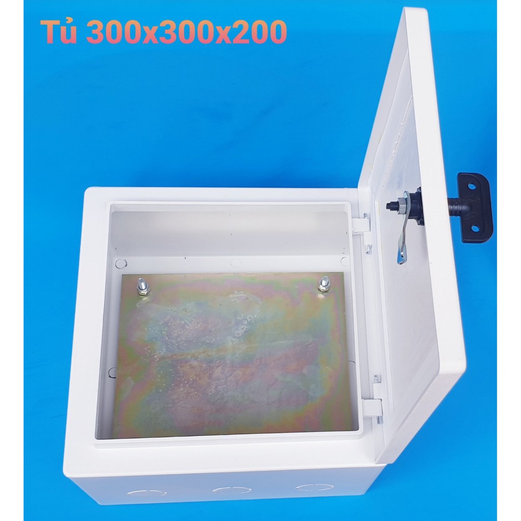 Tủ điện nhựa ABS 20x30x15cm cao cấp của Lihhan, chống cháy, chống nước