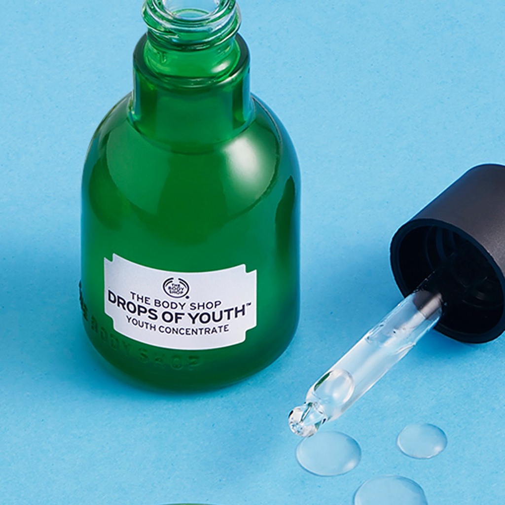 Serum chống nhăn ngăn ngừa lão hóa da the body shop drops of youth