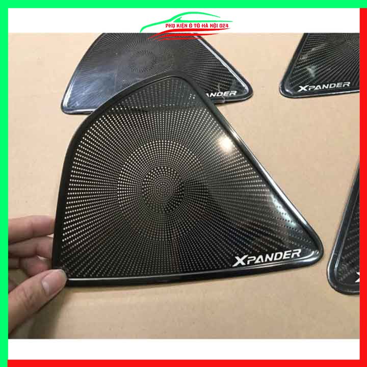 Bộ ốp màng loa Xpander 2018-2022 chuẩn theo xe vân Titan chống xước trang trí nội thất ô tô