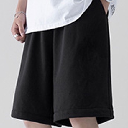 Quần short thun nam quần sooc rộng unnisex chât da cá lưng chun thấm hút mồ hôi AUTOMAN Q07