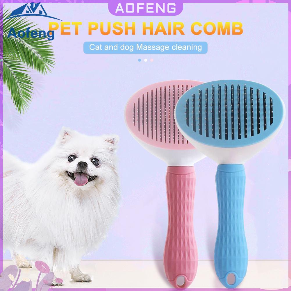 Bộ 2 Lược Chải Lông Tự Động Cho Thú Cưng
