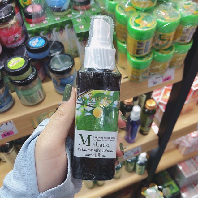 ~~ Tinh Dầu Serum Xịt Mọc Thảo Tóc Cấp Tóc Sau 7 Ngày Thailand Lakocho Herbal Hair (Hàng Chuẩn) ~𝒯𝒜ℳℐℰ ℬℰ𝒜𝒰𝒯𝒴~