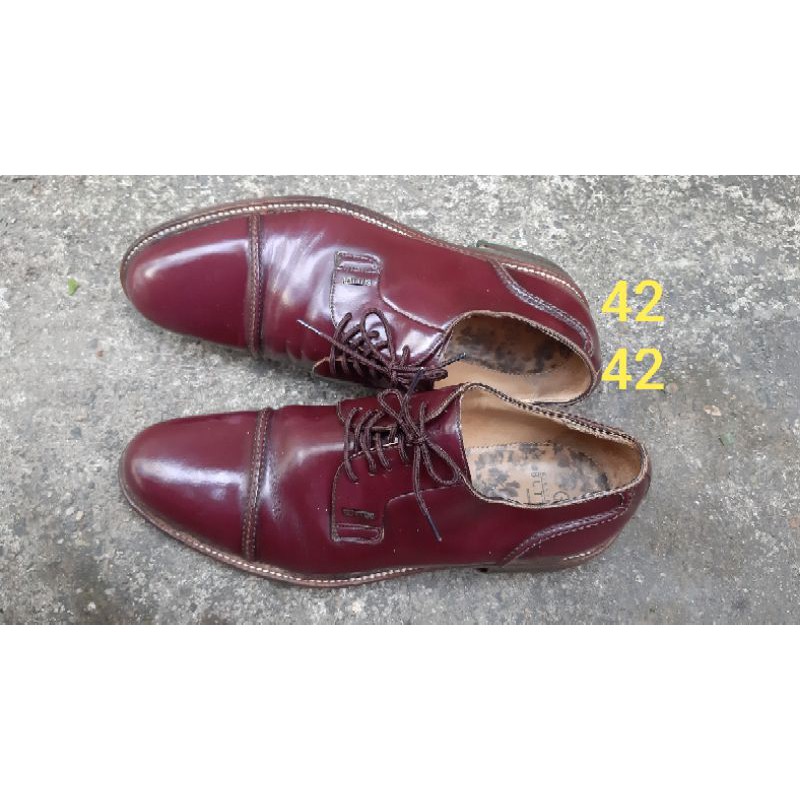 sale sốc rẻ giày công sở made in italy da thật real(đã qua sử dụng)