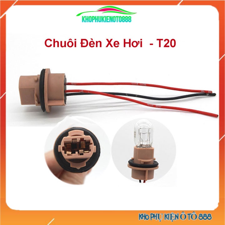 Chấu đèn pha các loại H1/H4/H7/H11/T10/T20/9004/9005/9006 cổng nối chân đèn demi xi nhan ô tô