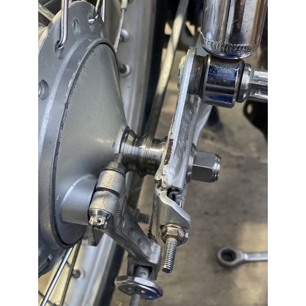 Canh bánh trước sau INOX304 Wave Dream Future