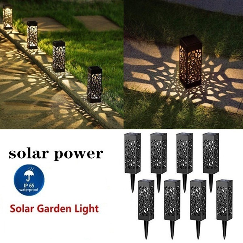 [baishangworshipwell]Waterproof LED Solar Garden Light Outdoor Floor Lawn Light Yard Patio Decoration