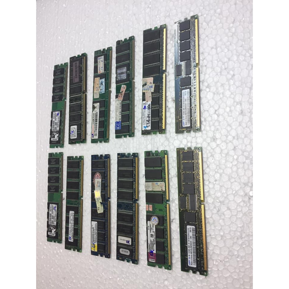 Ram DDRam Máy tính 256Mb PC 333 PC 400