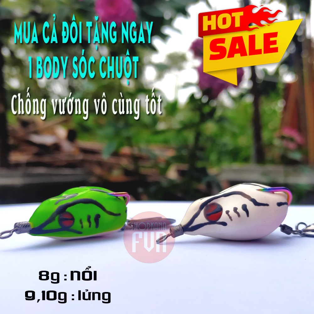 Nhái hơi HVA Thanh xà, bạch xà (Chống vướng mọi địa hình) handmade