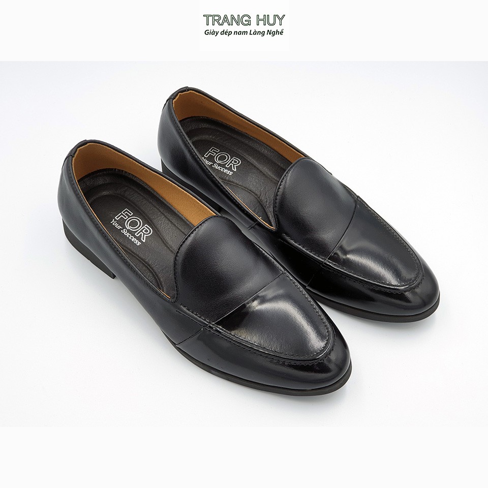 [ GIÀY LƯỜI NAM HÀN QUỐC ] - GIÀY TÂY PHỐI MŨI BÓNG SLF01 | BigBuy360 - bigbuy360.vn