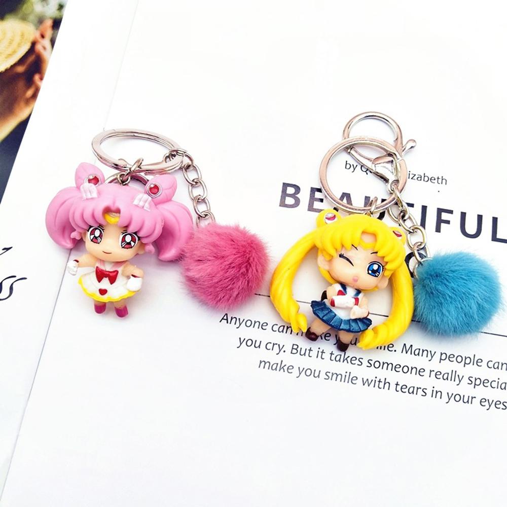 Móc Khóa Hình Thủy Thủ Mặt Trăng Dễ Thương Sailor Moon