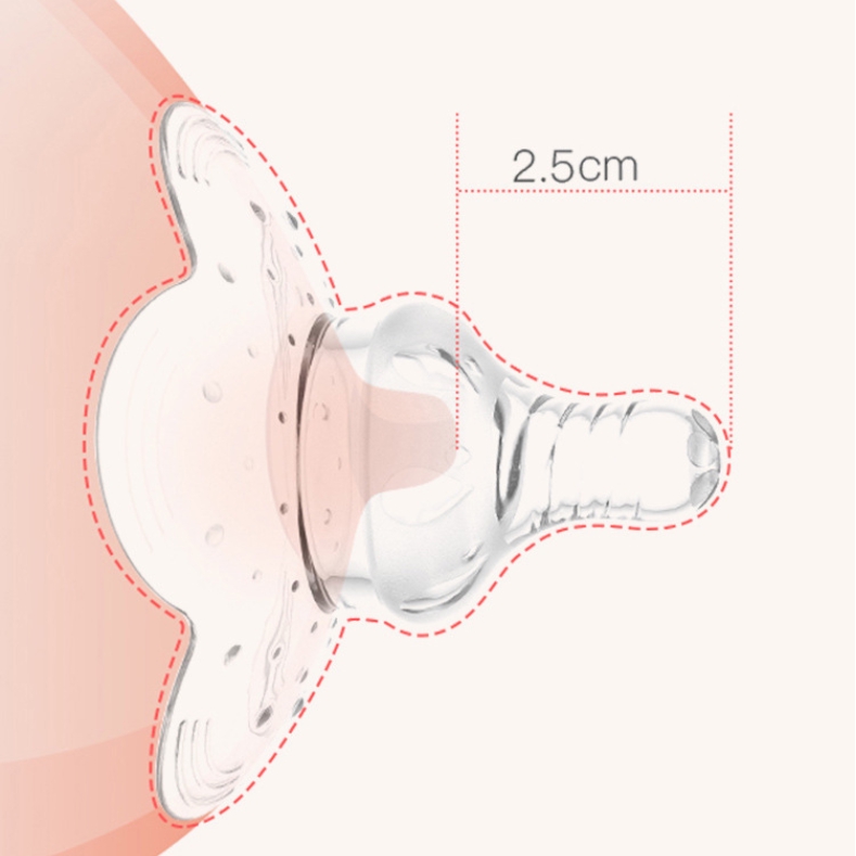 Miếng Silicone Bảo Vệ Ngực Cho Bé Bú Sữa