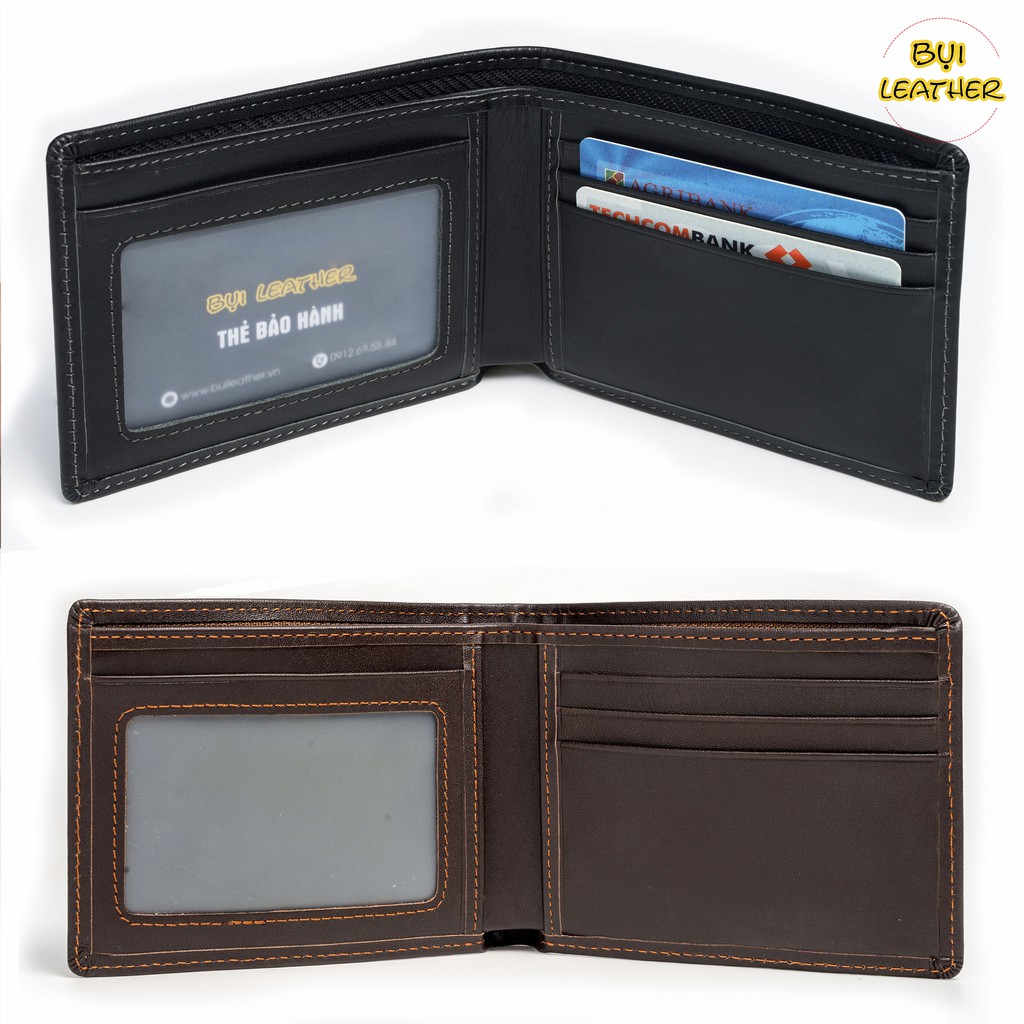 Ví da nam cao cấp-da bò Nappa V101-Da thật-BH 24tháng-ĐẦY ĐỦ HỘP (CÓ VIDEO] | BigBuy360 - bigbuy360.vn