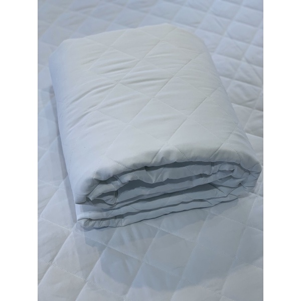 RUỘT CHĂN HÈ TRẮNG BÔNG TẤM COTTON KÍCH THƯỚC 1M9-2M1