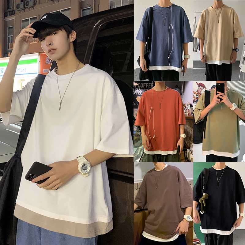 Áo Thun Tay Ngắn Phong Cách Hong Kong Cá Tính | BigBuy360 - bigbuy360.vn