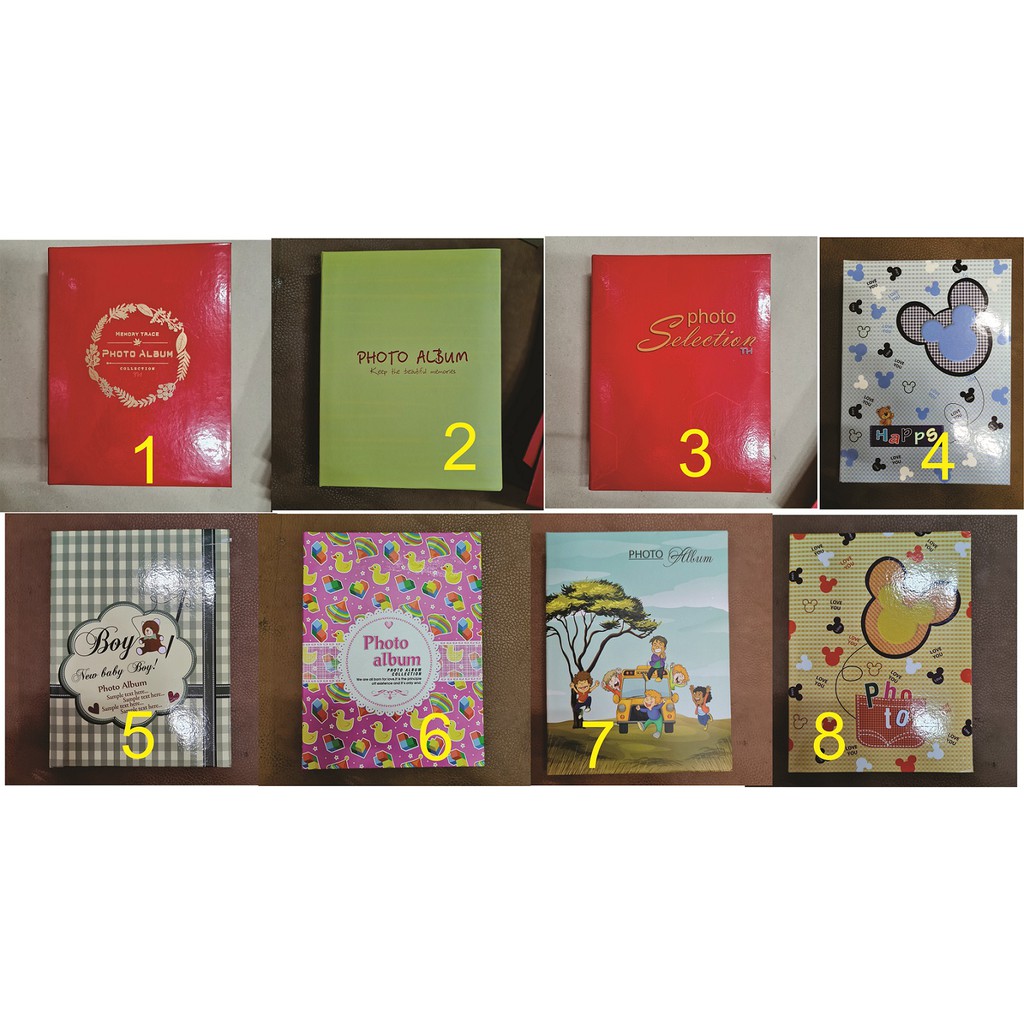 Album ảnh cỡ 15x21 từ 20 ảnh - 100 ảnh bìa cứng, nhiều mẫu tự chọn