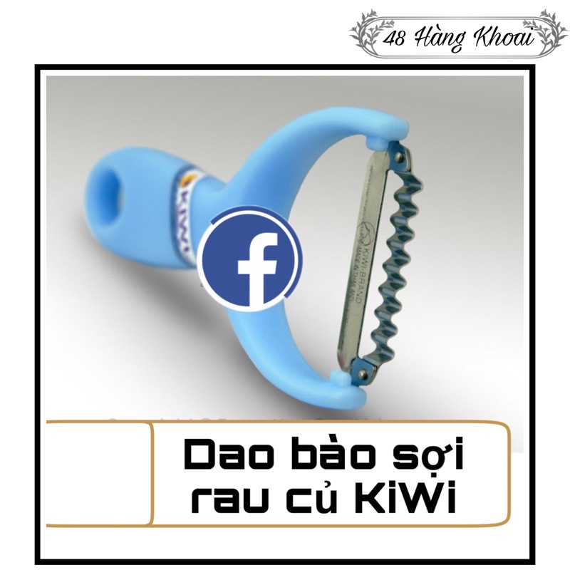 Dao bào sợi rau củ Kiwi - màu xanh