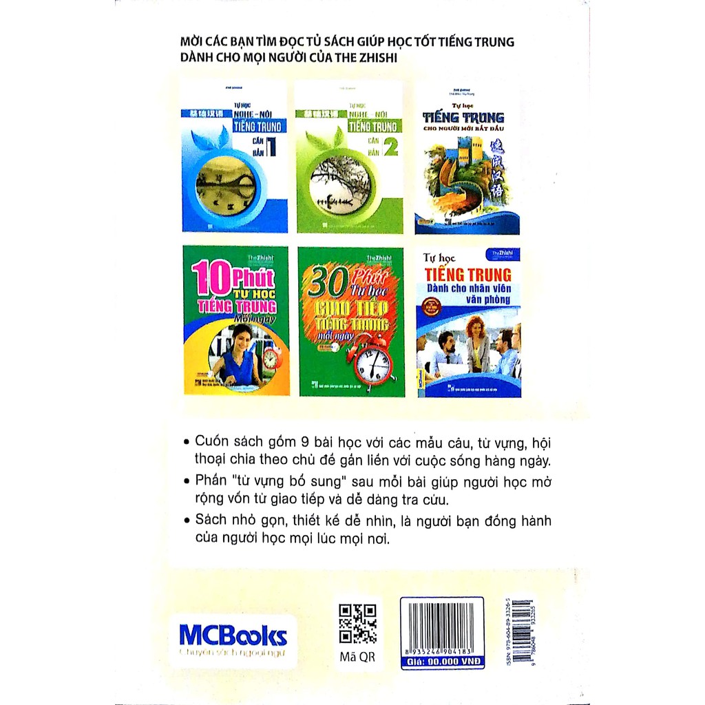 Sách - Tự Học Nhanh Tiếng Phổ Thông Trung Hoa (học kèm app MCbooks)
