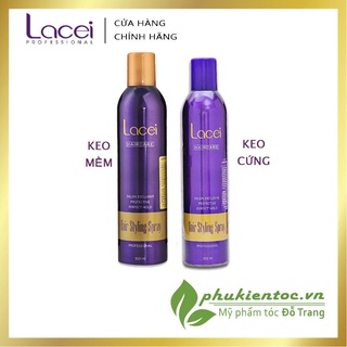 Keo Xịt Tóc Lacei Hair Styling Spray (Keo Mềm) 350ml