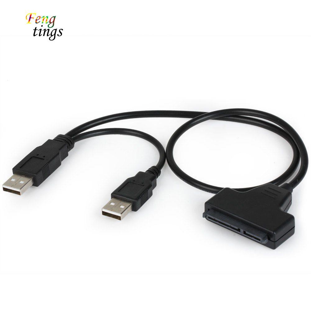 Dây Cáp Chuyển Đổi Ổ Cứng Sata 7 + 15 Pin 22 Sang Usb 2.0 Cho Laptop Hdd | BigBuy360 - bigbuy360.vn