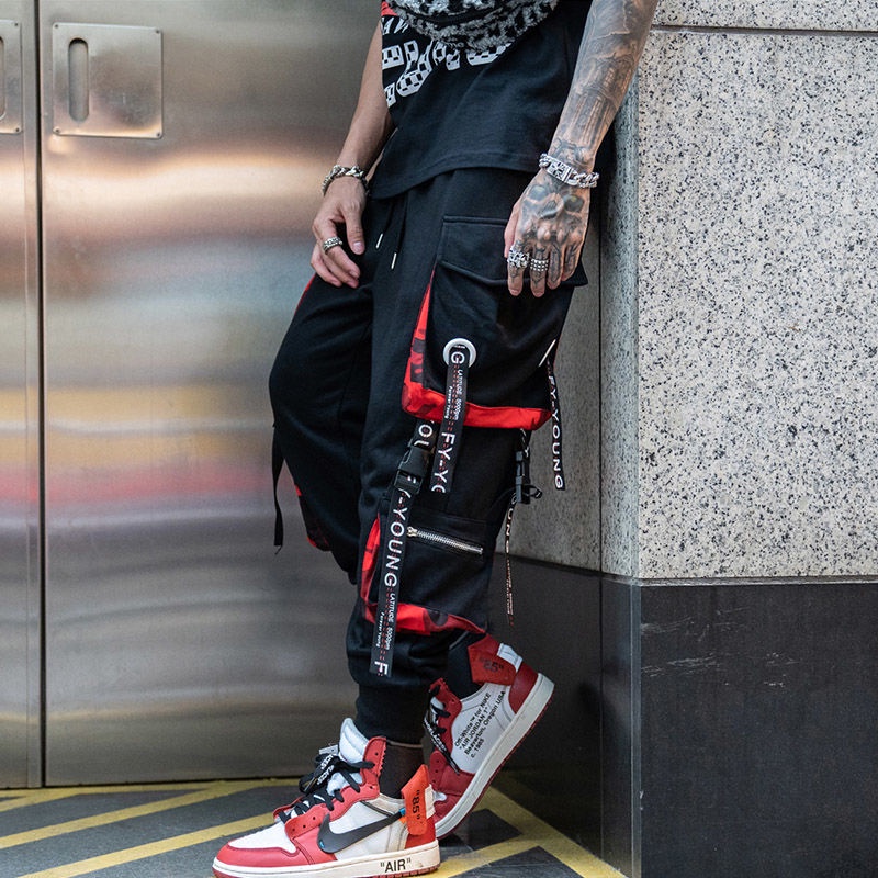 Quần Jogger Nam Phong Cách Hip Hop Hàn Quốc