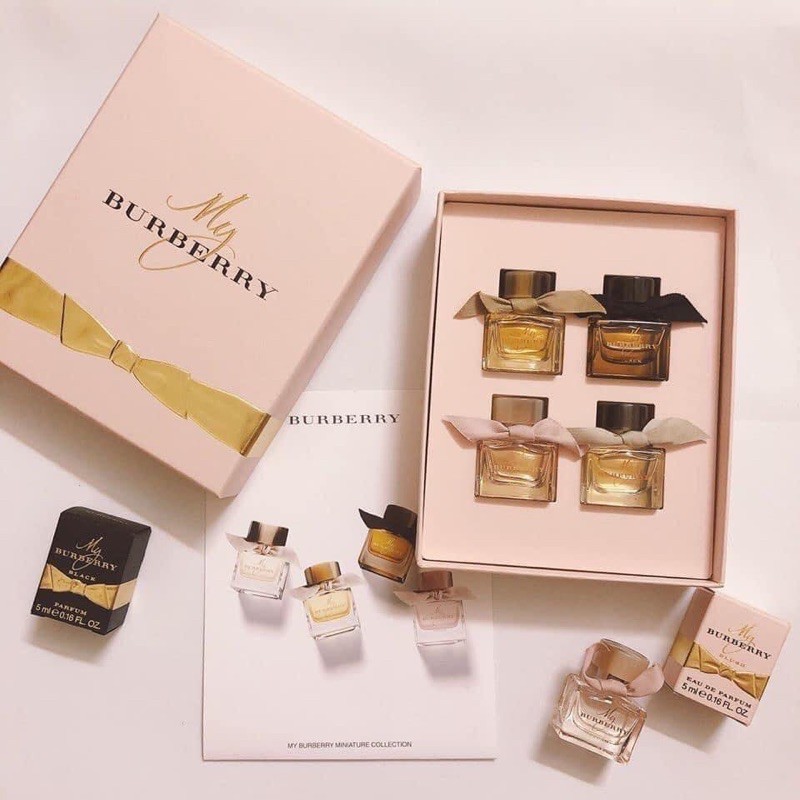 SET NƯỚC HOA MINI NỮ MY BURBERRY