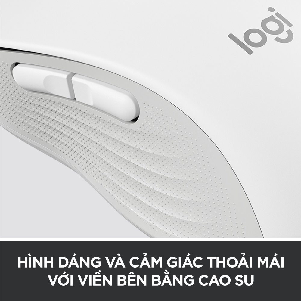 Chuột không dây bluetooth Logitech Signature M650 - Dành cho tay có kích cỡ từ nhỏ tới trung bình