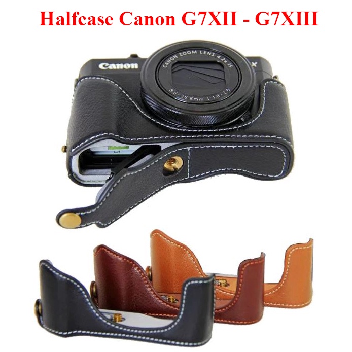 Halfcase da máy ảnh Canon G7x2 G7x3 G7XII G7XIII