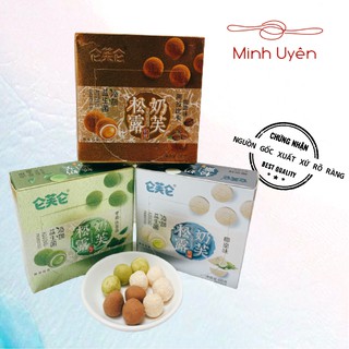 Kẹo TRÀ SỮA trân châu 3 vị 68gr