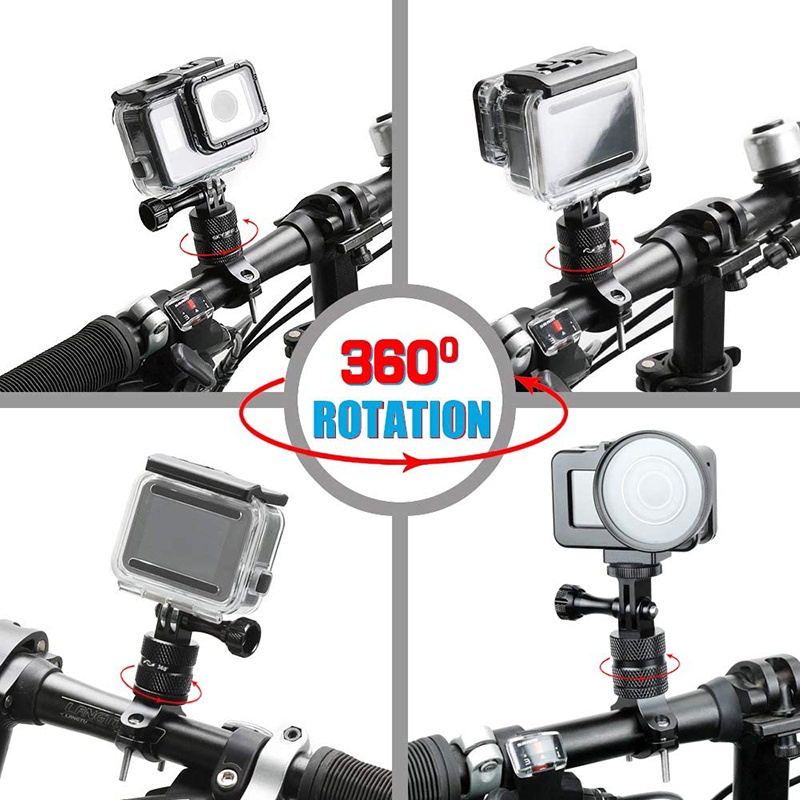 Giá đỡ máy ảnh GoPro Hero 9 8 7 6 5 4K Sjcam GoPro gắn tay cầm xe đạp