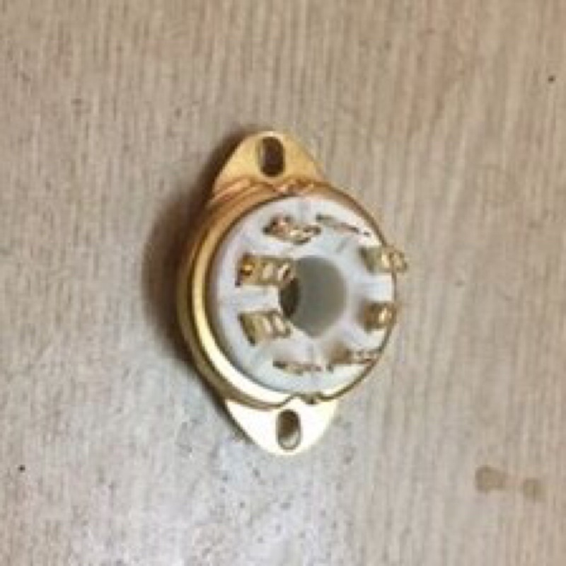 Đế đèn 8 chân sứ to dùng cho đèn EL34 6SN7 5U4G