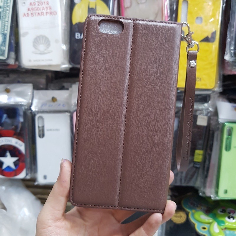 Bao da iPhone 6plus kiểu ví thời trang