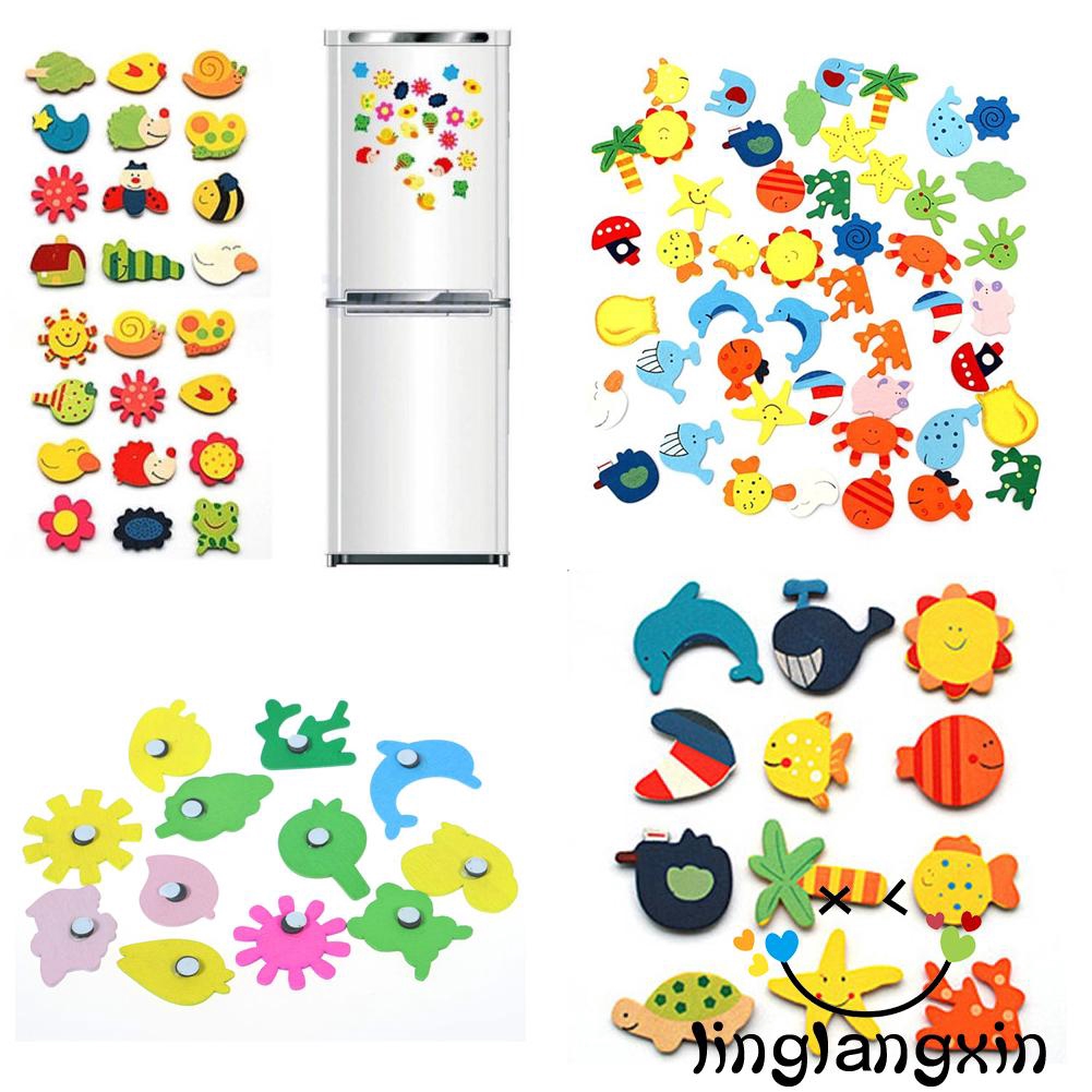 Miếng Nam Châm Dán Tủ Lạnh Hình Động Vật Xinh Xắn