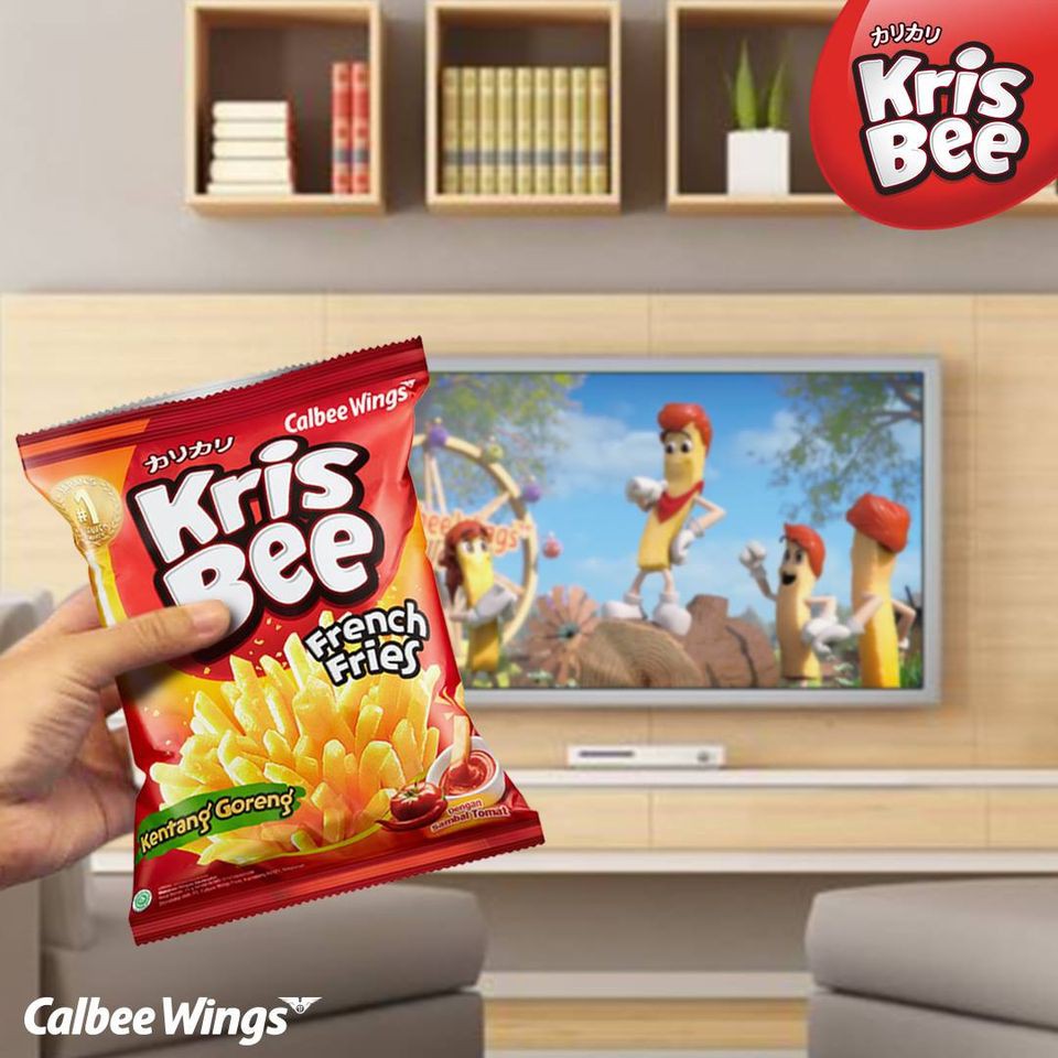 Snack Khoai Tây Chiên Kris Bee 30gr