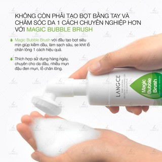 RỬA MẶT SINH HỌC CỌ MÁT XA BIO COLLAGEN+ LANGCE